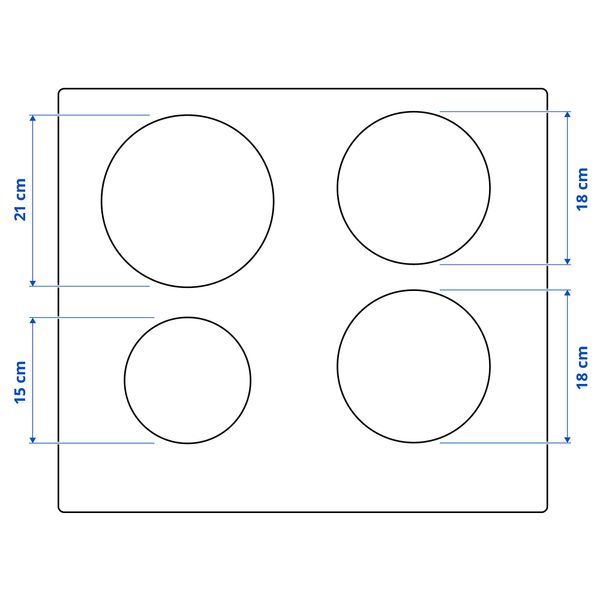 IKEA, дополнительный ракурс - схема-чертеж с размерами