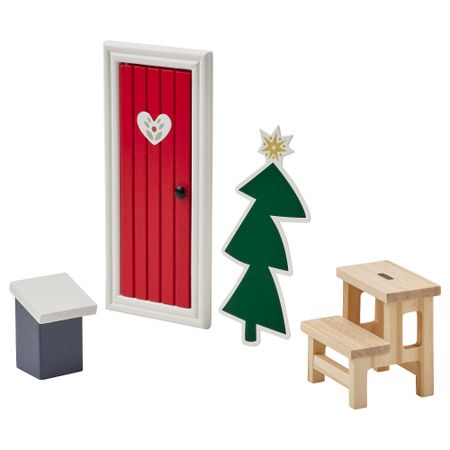 Украшение, 4 шт., дверь эльфа разные цвета IKEA VINTERFINT 405.523.01
