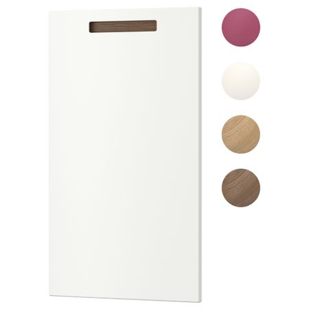 Фронтальная панель для посудомоечной машины МЭРСТА, белый (45x80 см)