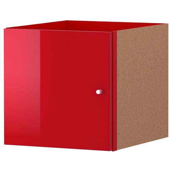 Вставка с дверцей КАЛЛАКС, глянцевый красный (33x33 см) - схема-чертеж с размерами