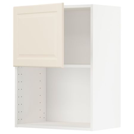 Навесной шкаф для СВЧ-печи, белый/Будбин белый с оттенком 60x80 см IKEA METOD МЕТОД 192.270.46