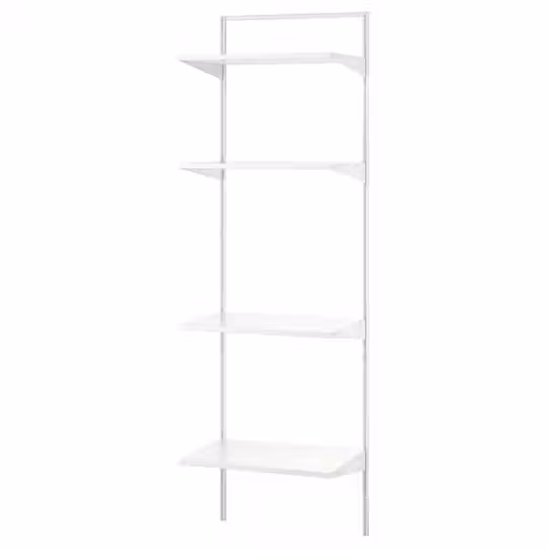 BOAXEL Стеллаж - белый 62x40x201 см - фото 1