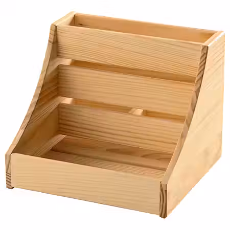 CHOKLADHAJ ШОКЛАДХЭЙ Органайзер для кухонной столешницы - дерево 20x18x16 см