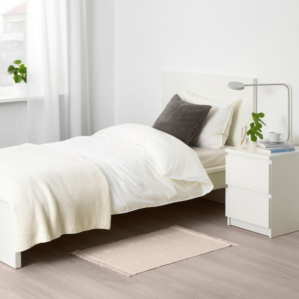 Ковер безворсовый, небеленый 55x85 см IKEA SORTSÖ СОРТСО 104.185.21 - фото 3