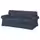 EKTORP 3-местный диван - киланда темно-синий