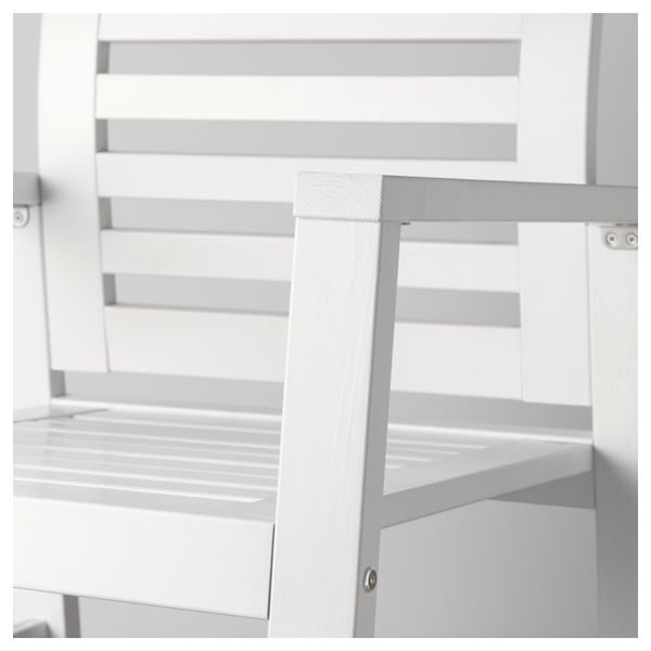 Стол + 4 кресла, для сада ЭПЛАРО, белый - фото 4