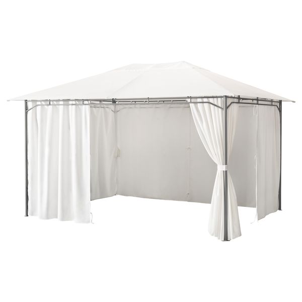 Павильон с гардинами КАРЛСЭ, белый - фото 1