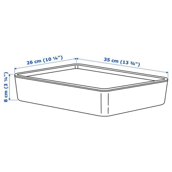 IKEA, дополнительный ракурс - схема-чертеж с размерами
