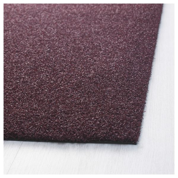 Придверный коврик ОПЛЕВ, д/дома/улицы бордовый (50x80 см) - схема-чертеж с размерами