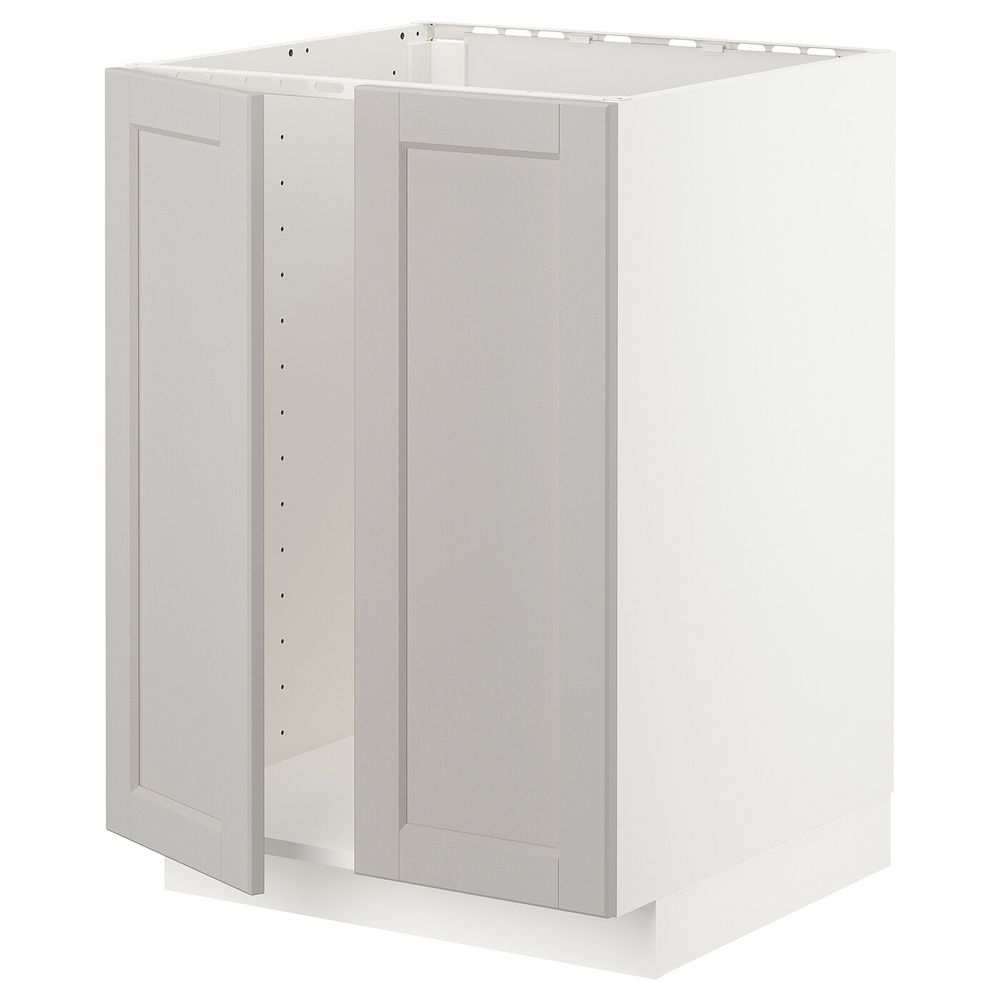 IKEA, вид спереди - схема-чертеж с размерами