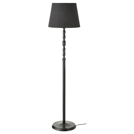 Светильник напольный, черный ясень/черный 150 см IKEA KINNAHULT КИННАГУЛЬТ 404.884.09