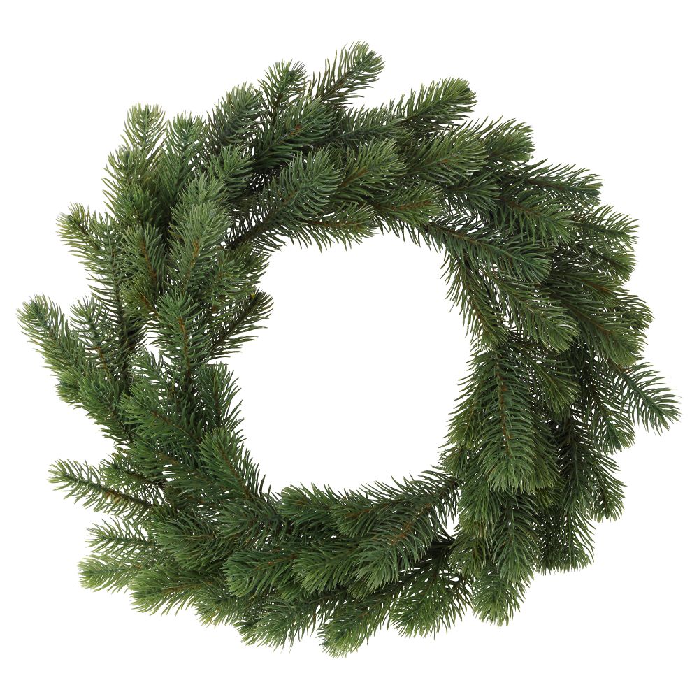 Искусственный венок СМИККА, ель (45 см) - схема-чертеж с размерами