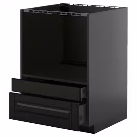 METOD / KNIVSHULT Напольный шкаф д/комби СВЧ/ящики