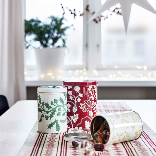 Набор емкостей, 3 штуки, разные размеры разные цвета IKEA VINTER 2021 ВИНТЕР 2021 504.982.95 - схема-чертеж с размерами