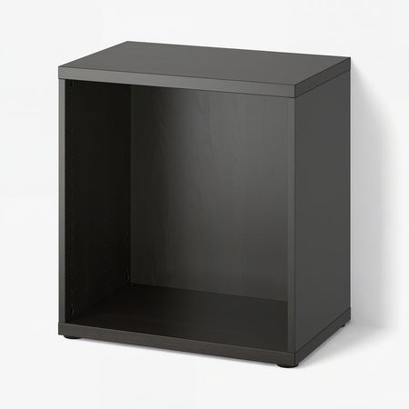 BESTÅ Каркас - черно-коричневый 60x40x64 см
