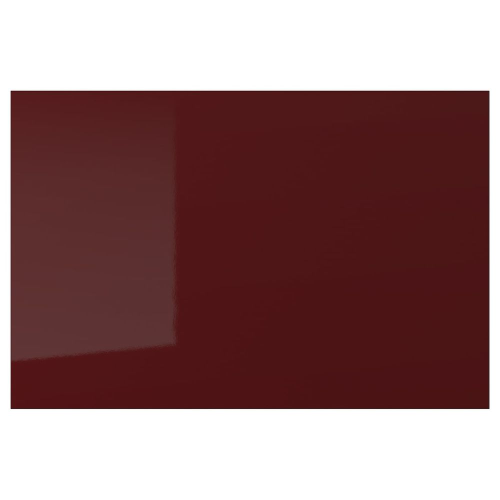 Фронтальная панель ящика, глянцевый темный красно-коричневый 60x40 см IKEA KALLARP КАЛЛАРП 204.348.65 - фото 1