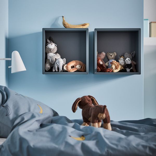 Навесной модуль, серо-бирюзовый 35x25x35 см IKEA EKET ЭКЕТ 593.854.87 - фото 2