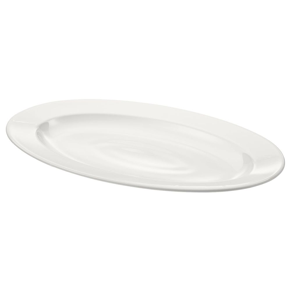 Блюдо, белый с оттенком 35x23 см IKEA VARDAGEN ВАРДАГЕН 803.726.14 - фото 1