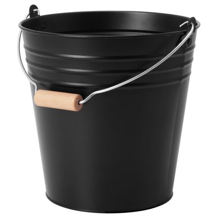 Ведро/горшок СОККЕР, д/дома/улицы, черный (10 л)