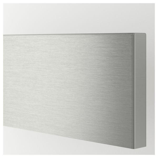 Фронтальная панель ящика ГРЕВСТА, нержавеющ сталь - схема-чертеж с размерами