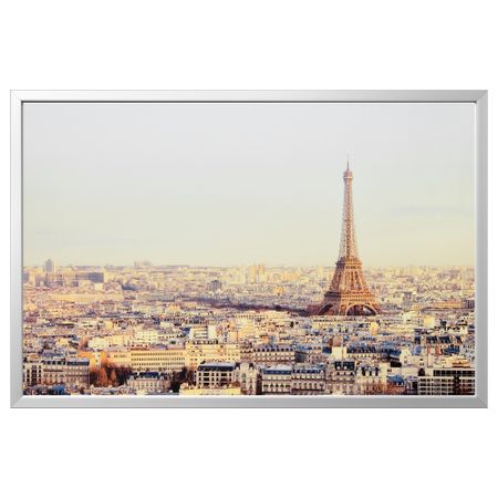 Картина с рамой БЬЁРКСТА, Символ Франции, цвет алюминия (118x78 см)