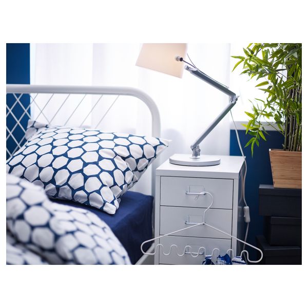 Тумба с ящиками на колесах, белый 28x69 см IKEA HELMER ХЕЛЬМЕР 503.849.44 - фото 6