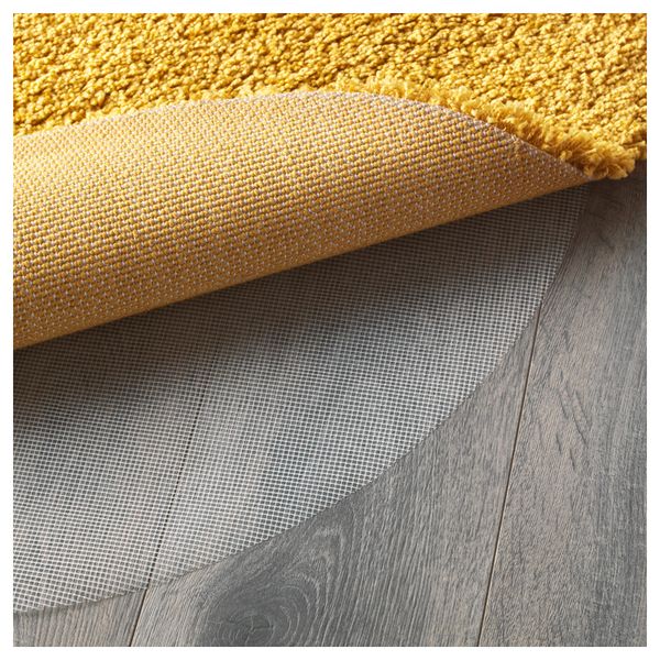 Ковер, длинный ворс ОДУМ, желтый (130 см) - схема-чертеж с размерами