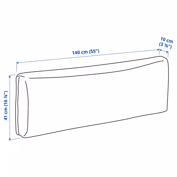 IKEA, дополнительный ракурс - схема-чертеж с размерами