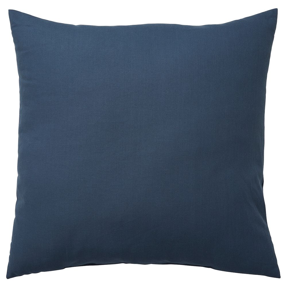 Подушка, темно-синий 50x50 см IKEA VALBJÖRG ВАЛЬБЬЁРГ 004.008.90 - фото 1