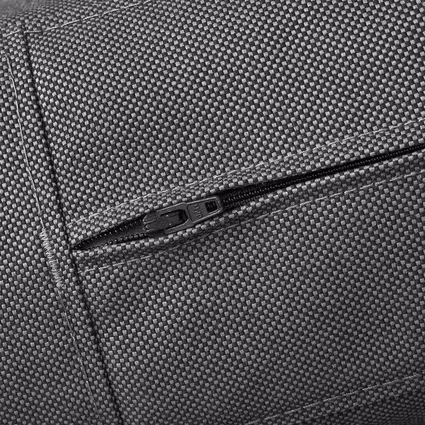 FRÖSÖN Чехол для подушки на сиденье - темно-серый для сада 124x62 см - фото 2