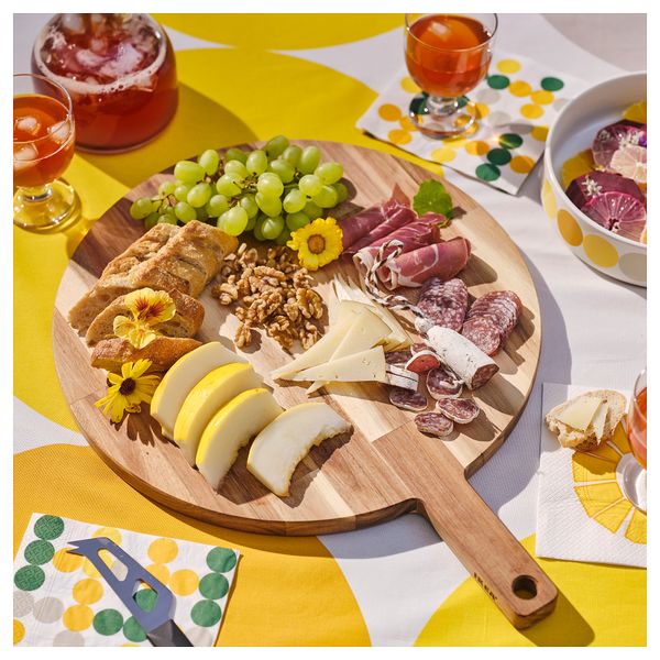 Доска разделочная, акация, 40 см IKEA BRÖGGAN 505.707.00 - фото 3