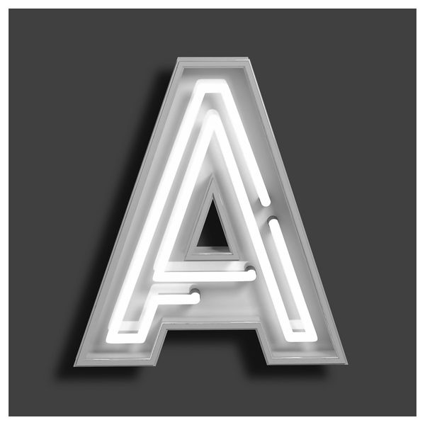 Картина, 40x40 см, буква А IKEA PJÄTTERYD ПЬЕТТЕРИД 605.681.22 - фото 2