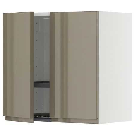 METOD Навесной шкаф с сушилкой/2дверцы