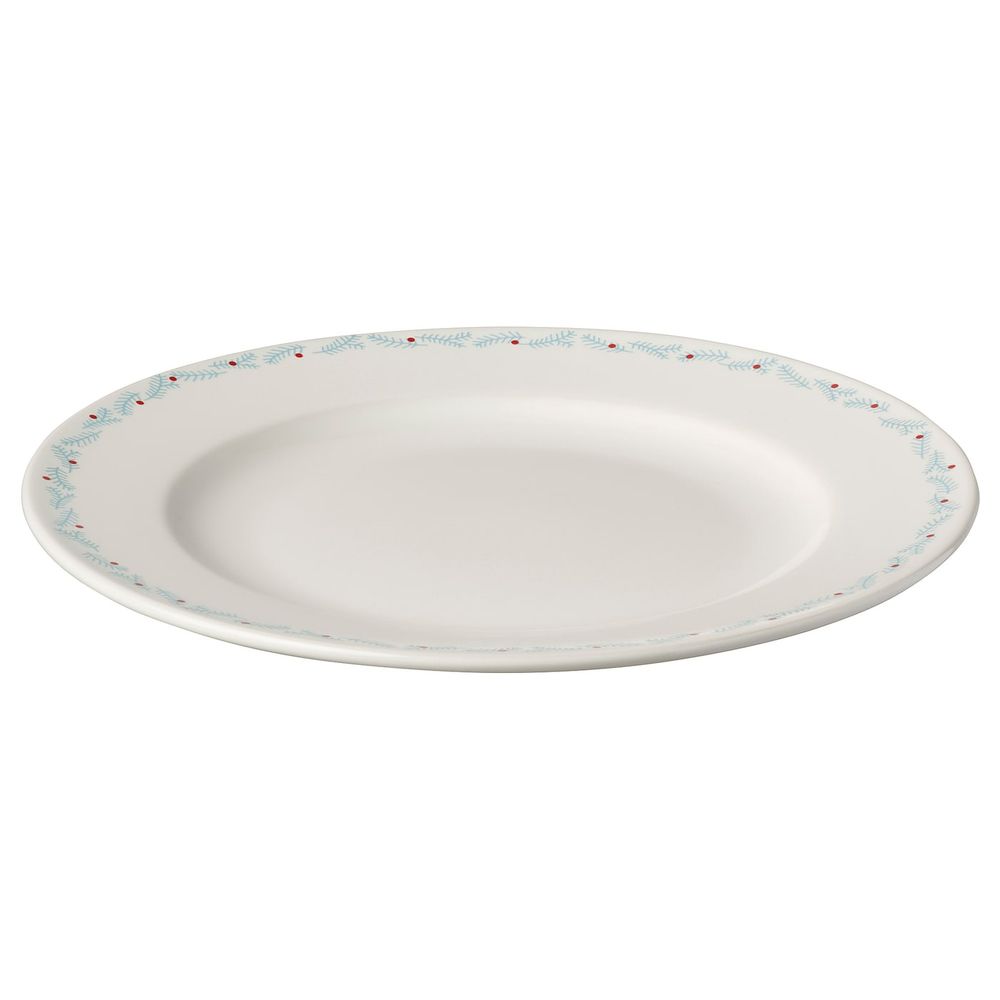 Тарелка десертная, белый, 21 см IKEA ВИНТЕРФЕСТ 404.426.33 - фото 1