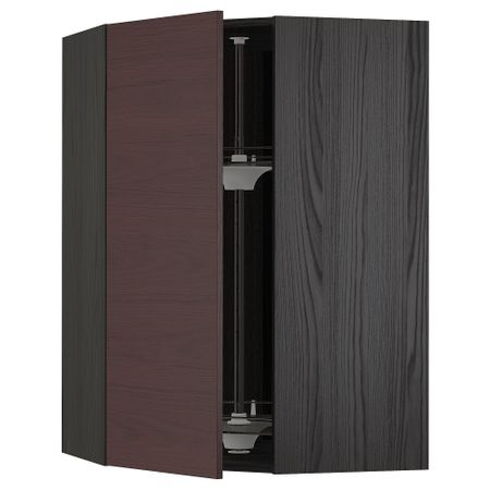 Угловой навесного шкаф с вращающейся секцией, 68x100 cm IKEA METOD МЕТОД 393.354.79