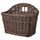 Корзина, темно-коричневый 39x23x35 см IKEA ГАББИГ 803.764.24