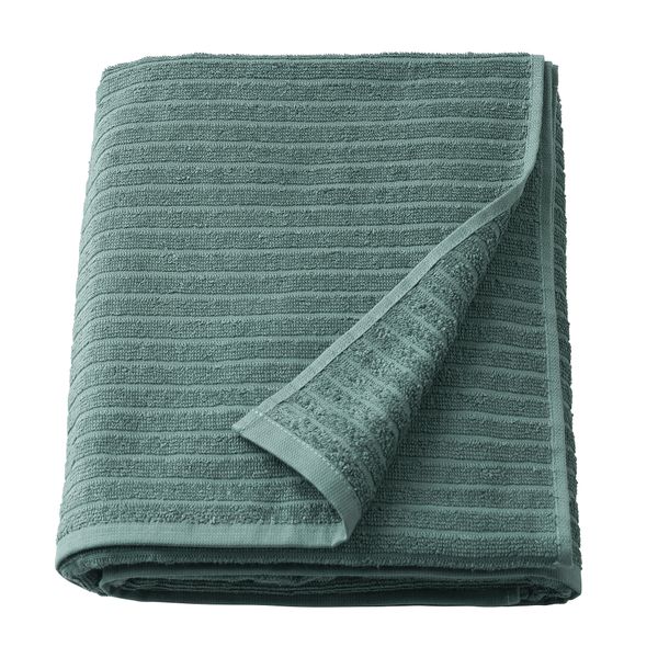 Простыня банная, 100x150 см, серо-бирюзовый IKEA VÅGSJÖN ВОГШЁН 304.880.37 - фото 2
