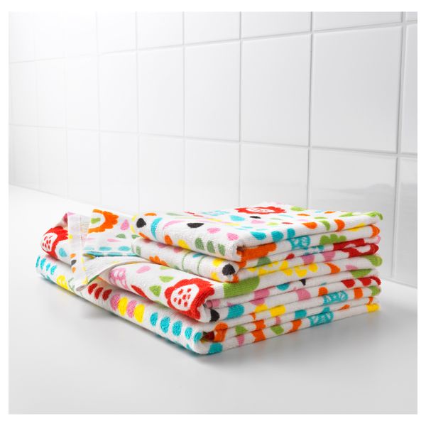 Банное полотенце ЛЁННЕРН, разноцветный (70x140 см) - фото 5