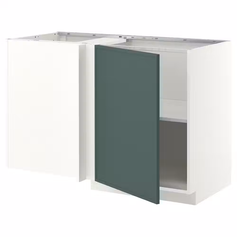 METOD Угловой напольный шкаф с полкой - фото 1