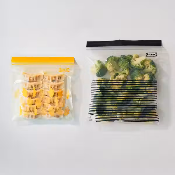 ISTAD Пакет закрывающийся - с рисунком чёрный/желтый 2.5/1.2 л - фото 2