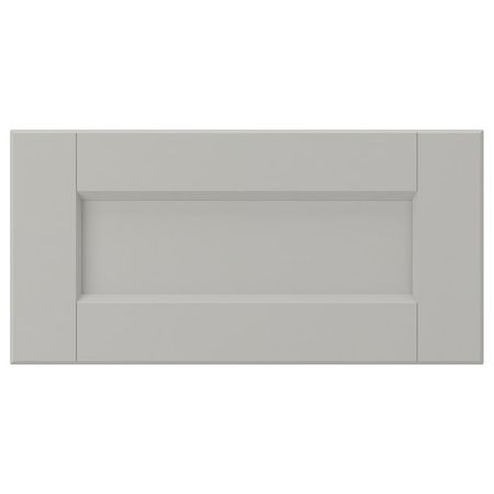LERHYTTAN Фронтальная панель ящика - светло-серый 40x20 см