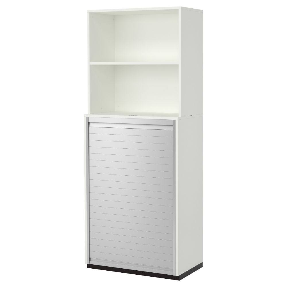 Комбинация для хранения с дверцей-шторой ГАЛАНТ, белый (80x200 см) - фото 1