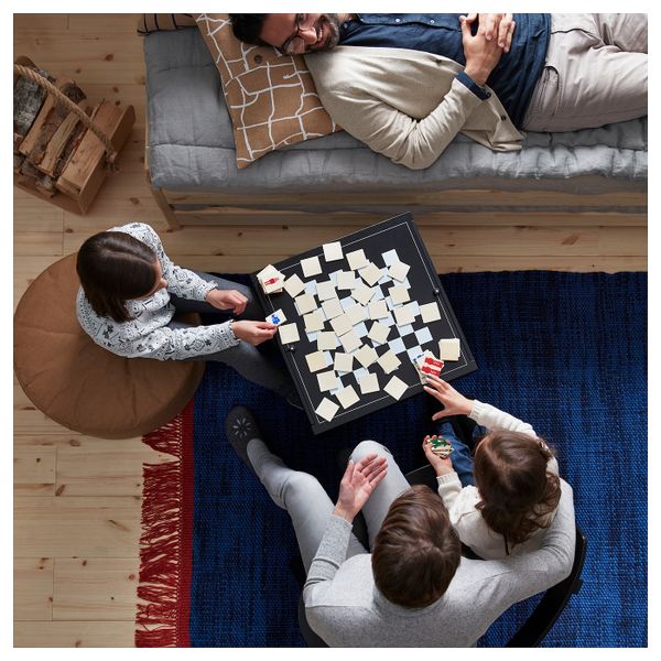 Корзина, ясеневый шпон, 46x36x25 см IKEA ВЭРМЕР 404.405.06 - схема-чертеж с размерами