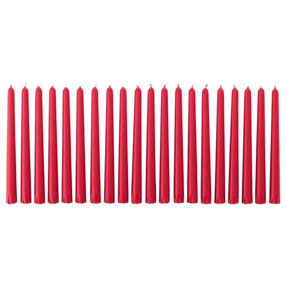Неароматическая свеча ВИНТЕР 2016, красный (23 см) - фото 1