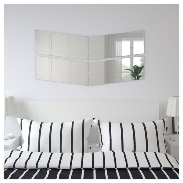 Зеркало СКОБУ (30x140 см) - схема-чертеж с размерами