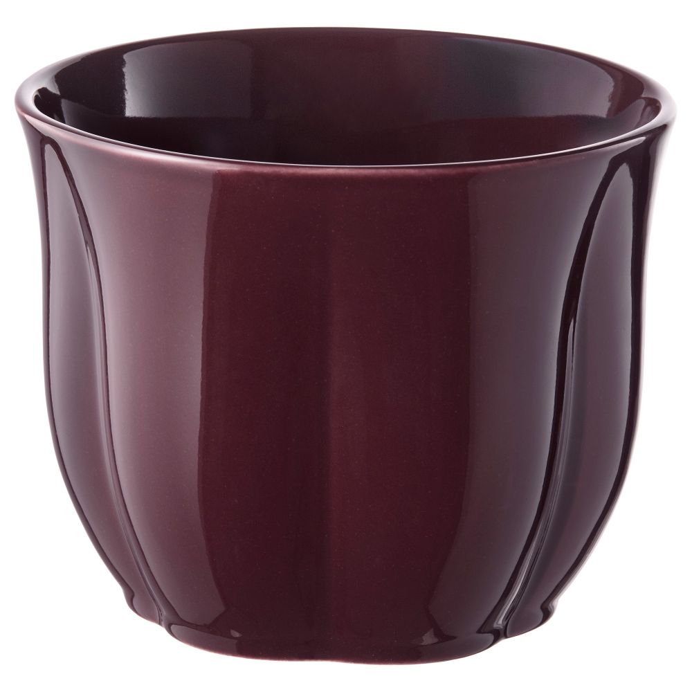 Кашпо ВИНТЕР 2018, фиолетовый - фото 1