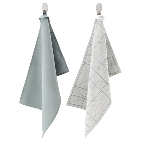 Полотенце кухонное, синий, 40x60 см IKEA SANDVIVA САНДВИВА 204.644.14
