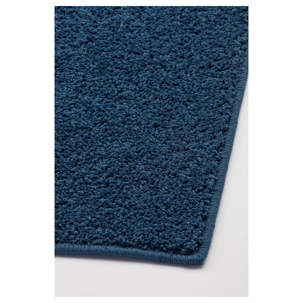 Ковер, длинный ворс АЛЛЕРСЛЕВ, темно-синий (133x180 см) - схема-чертеж с размерами