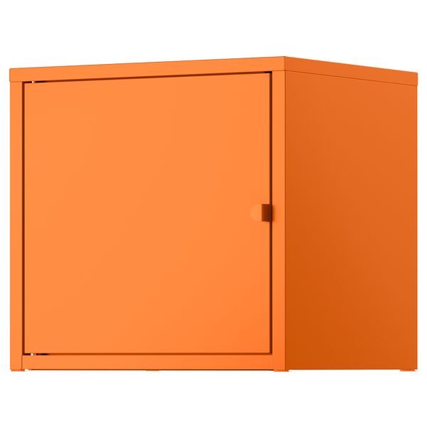 Шкаф ЛИКСГУЛЬТ, металлический, оранжевый (35x35 см) - фото 4