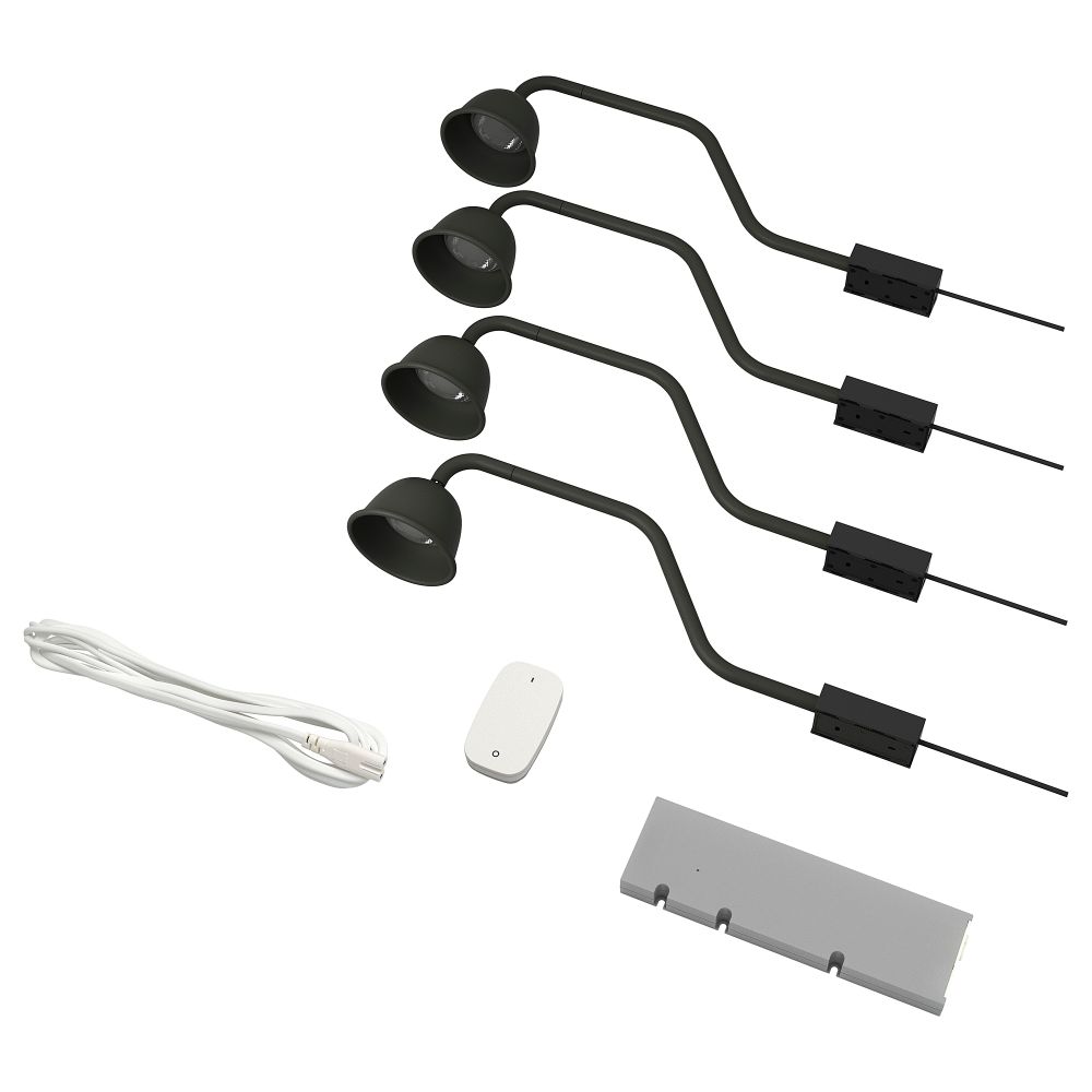 Комплект освещения, черный IKEA TRÅDFRI ТРОДФРИ, TVÄRDRAG 795.614.94 - фото 1